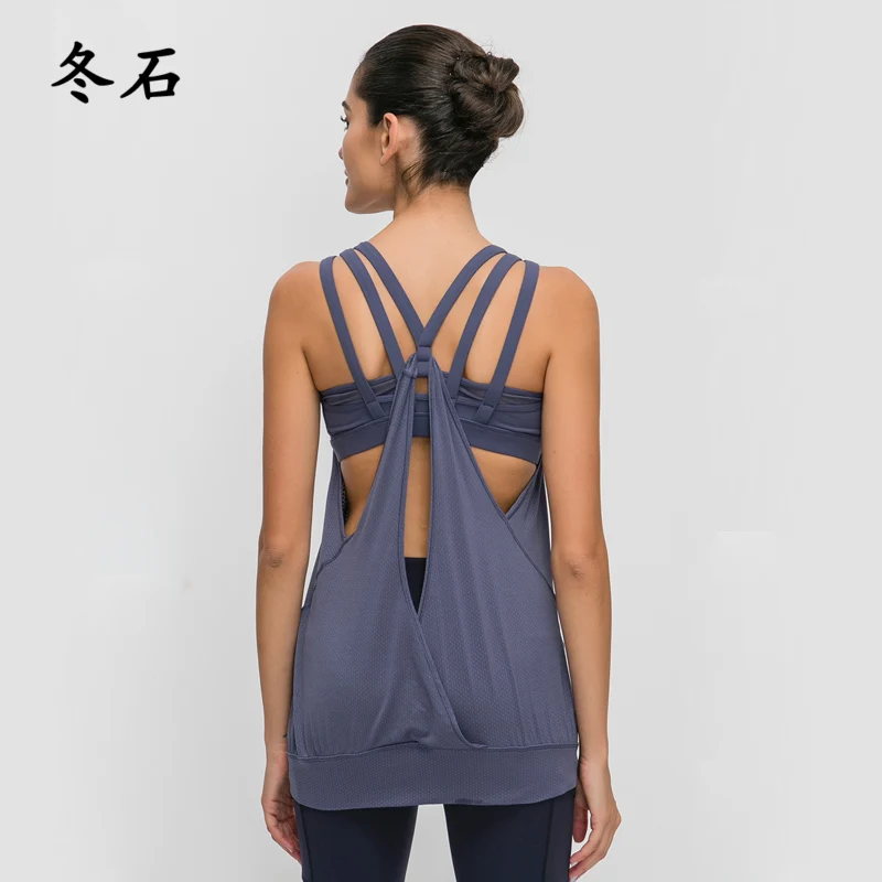 Топ принцессы 2 в 1 без рукавов бюстгальтер из матовой ткани женский топ для йоги