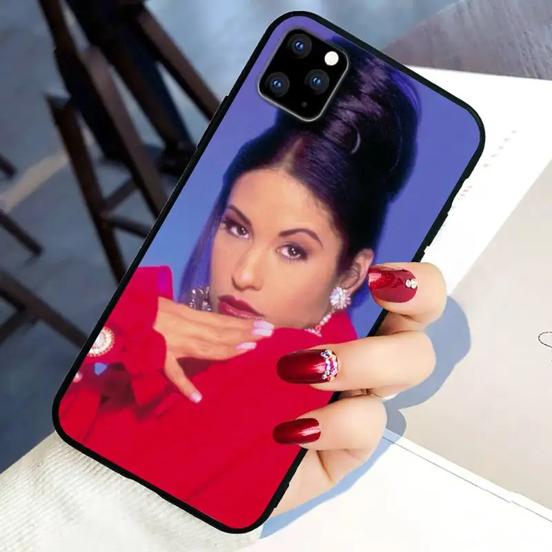 

Selena Quintanilla DIY Phone Case For iPhone 6 7 8 Plus 11 12 ProMax X XR XS SE Max Back Cover