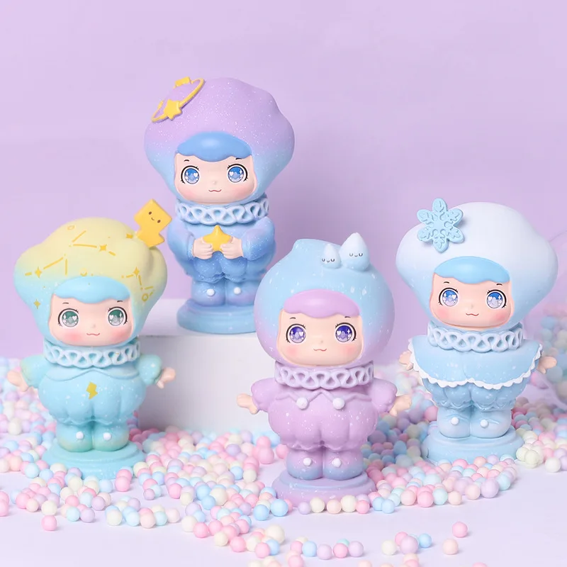 

Brangdy child toy blind box hand-made desktop doll decoration resin craft cartoon doll creative gift figure classmate birth gift