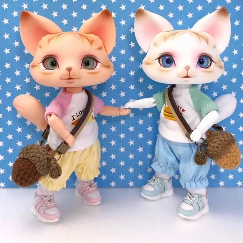 1 шт. 1/12 BJD Кукла Модный комбинезон с тыквой брюки для obitsu11 ob11леггинсы кукольная