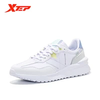 xtep womens casual shoes spring summer fashion all match mixed color sport shoes female running shoes 879218320620