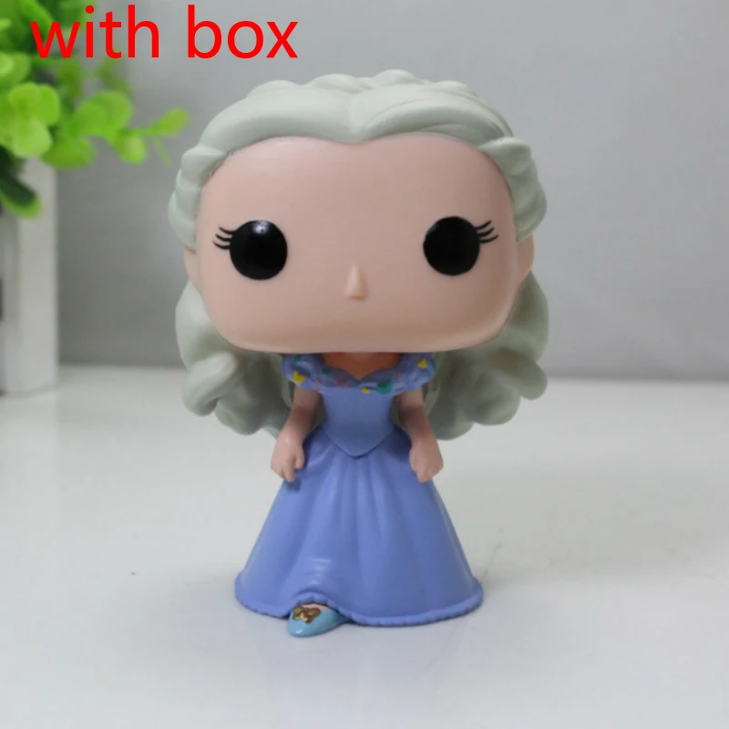 138 with box Funko Поп принцесса Белоснежка Эльза Белл Алиса Золушка фигурки 10 см ПВХ Модель Коллекция подарок игрушки для девочек на день рождения - Цвет: 138 with box