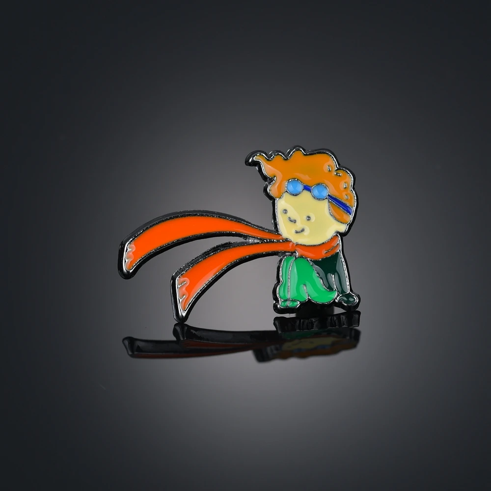 Металлические значки с изображением мороженого планеты Princeling булавки и броши