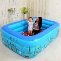 1 3m outdoor indoor sport game party pvc large summer inflatable swimming pool backyard inflated bathtub garden kid bathing tub