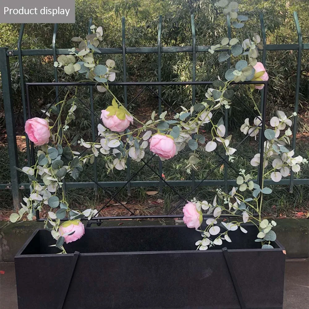 Искусственный цветок эвкалипта ротанга Свадебная выставка Пион лоза