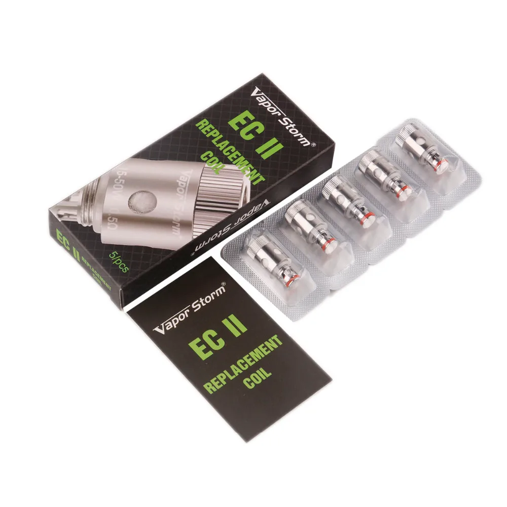 10 шт./лот Vapor Storm EC II катушка для бака подходит II/бак атомайзер электронная