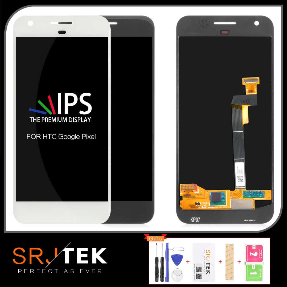 Без битых пикселей оригинальный 5 0 &quotдисплей для HTC Google Pixel LCD Nexus S1 дисплей
