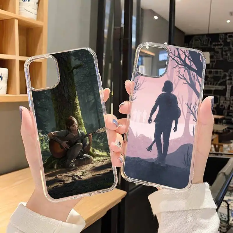 

The Last of Us game Phone Case Transparent soft For iphone 12 11 13 7 8 6 s plus x xs xr pro max mini