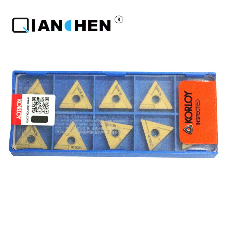 

Оригинальные корейские вставки для внутренней обточки Korloy TNMX160404R NC3020 TNMX160404R NC3030 TNMX160404R NC3120 (10 шт./лот)