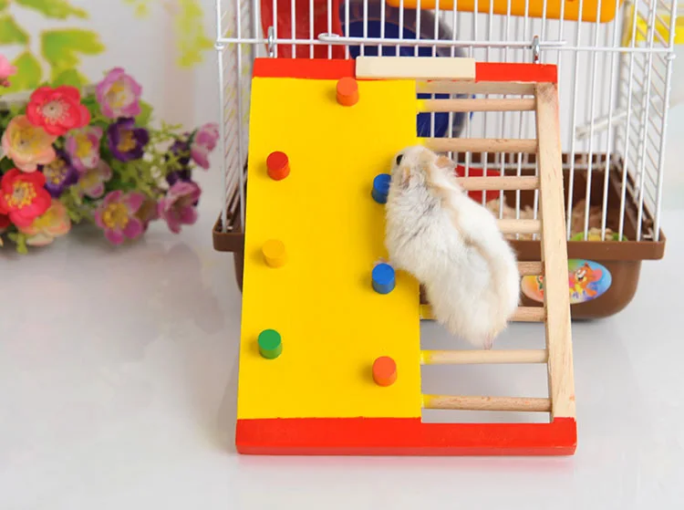 2020 Fashion Pet supplies for Hamster toys Hamsters climbing ladder Alice Barrel Wooden Pipe Supplies 1pz | Дом и сад