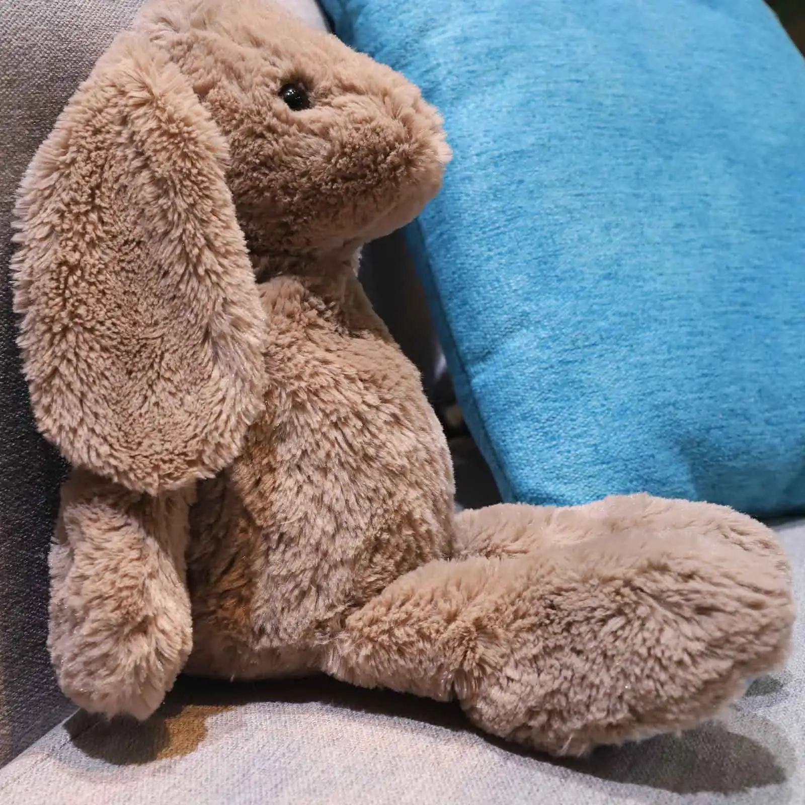 30 см высокий коричневый Пасхальный кролик мягкие животные милый плюшевая