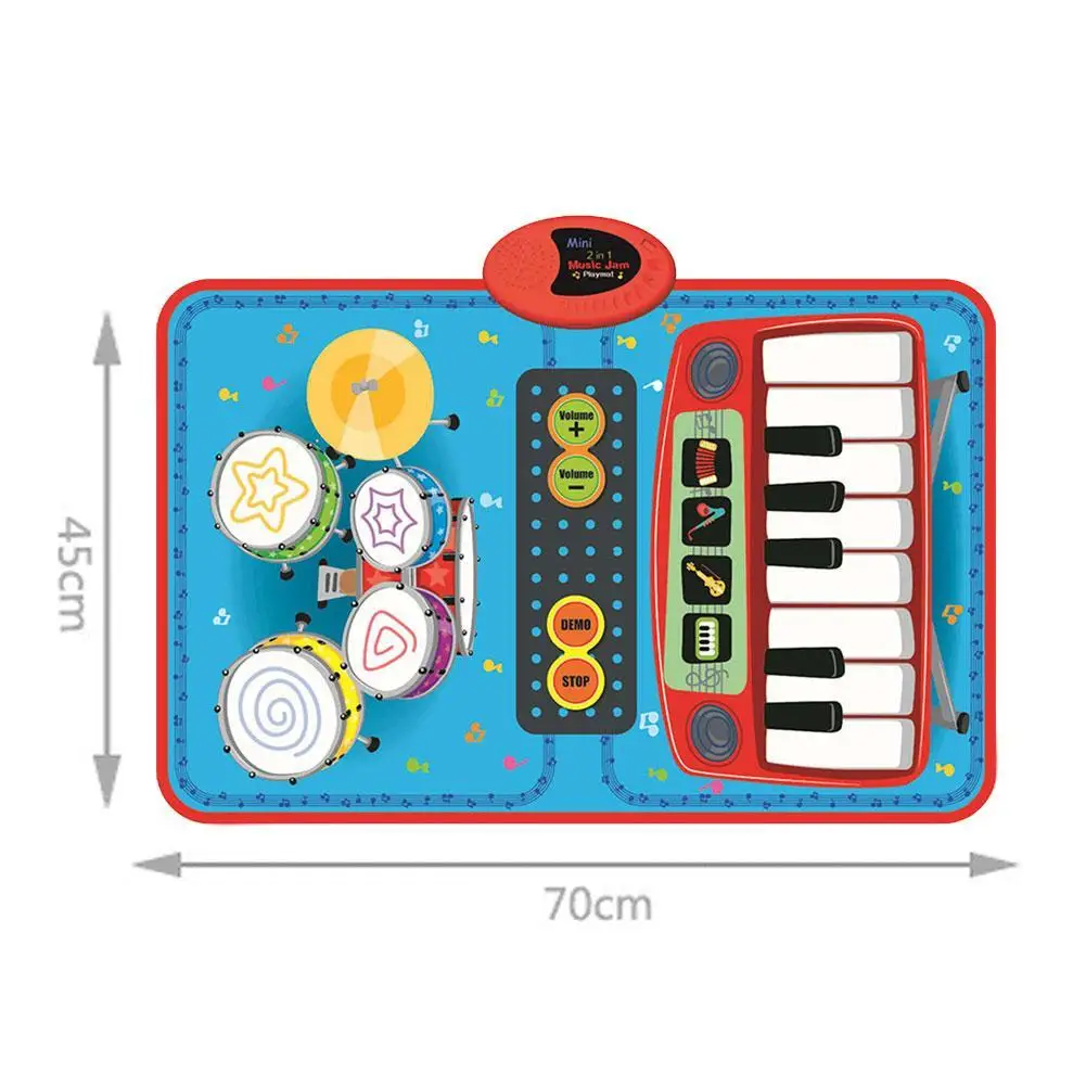 

Infant Children Drums Jazz Drums Electronic Organ Boys Girls Music Toys Early Learning Educational Toy Baby Kids Children Gift