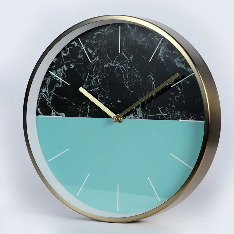 

Art Metal Wall Clock Kids Room Living Room Cartoon Silent Quartz Wall Clock Round Reloj De Pared Industrial Decor Bb50wc