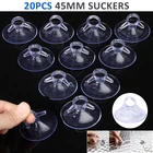 Присоски из ПВХ для автомобильных солнцезащитных козырьков, 45 мм, 20 шт.
