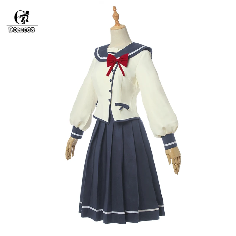ROLECOS аниме Sanshokuin Sumireko Косплей Костюм анютины глазки руда wo Suki nano wa Omae dake ka yo