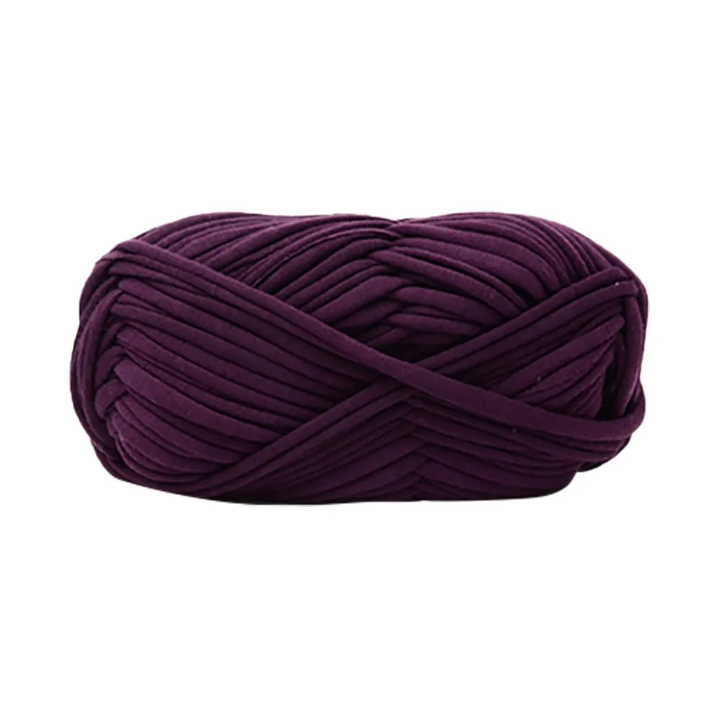 Purple Домашние Diy Нитки для вязания ваты ручная тканая корзина толстое вязаное одеяло инновационные и удобные товары для дома - Color: Purple