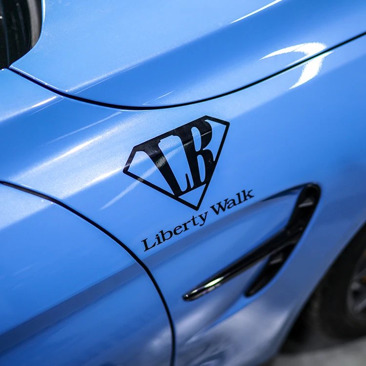 2x Авто Стайлинг виниловая лента Кузова Боковая дверь Стикеры наклейка для фунтов