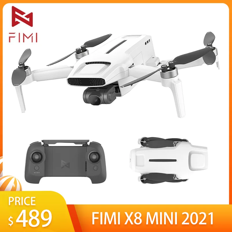 

FIMI X8 мини-Дрон с камерой FPV 8 км 3-осевой кардан 250 г-класс Профессиональный мини Дрон вертолет на радиоуправлении время полета 35 мин Квадрокоп...