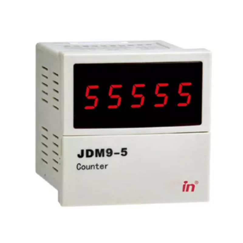 

Digital counting relay JDM9-5 ac220v Spot Photo, 1-Year Warranty