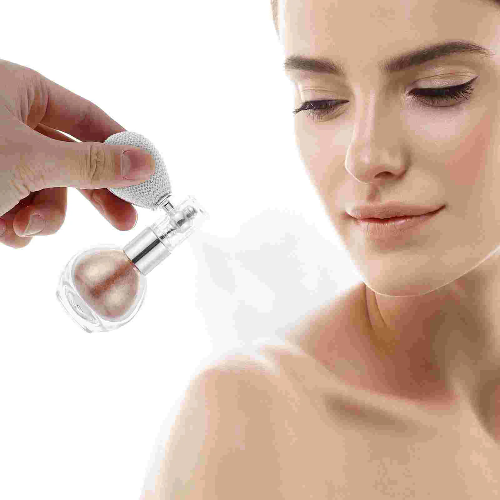 Хайлайтер для волос на теле порошок распылитель бутылка макияжа блестящий