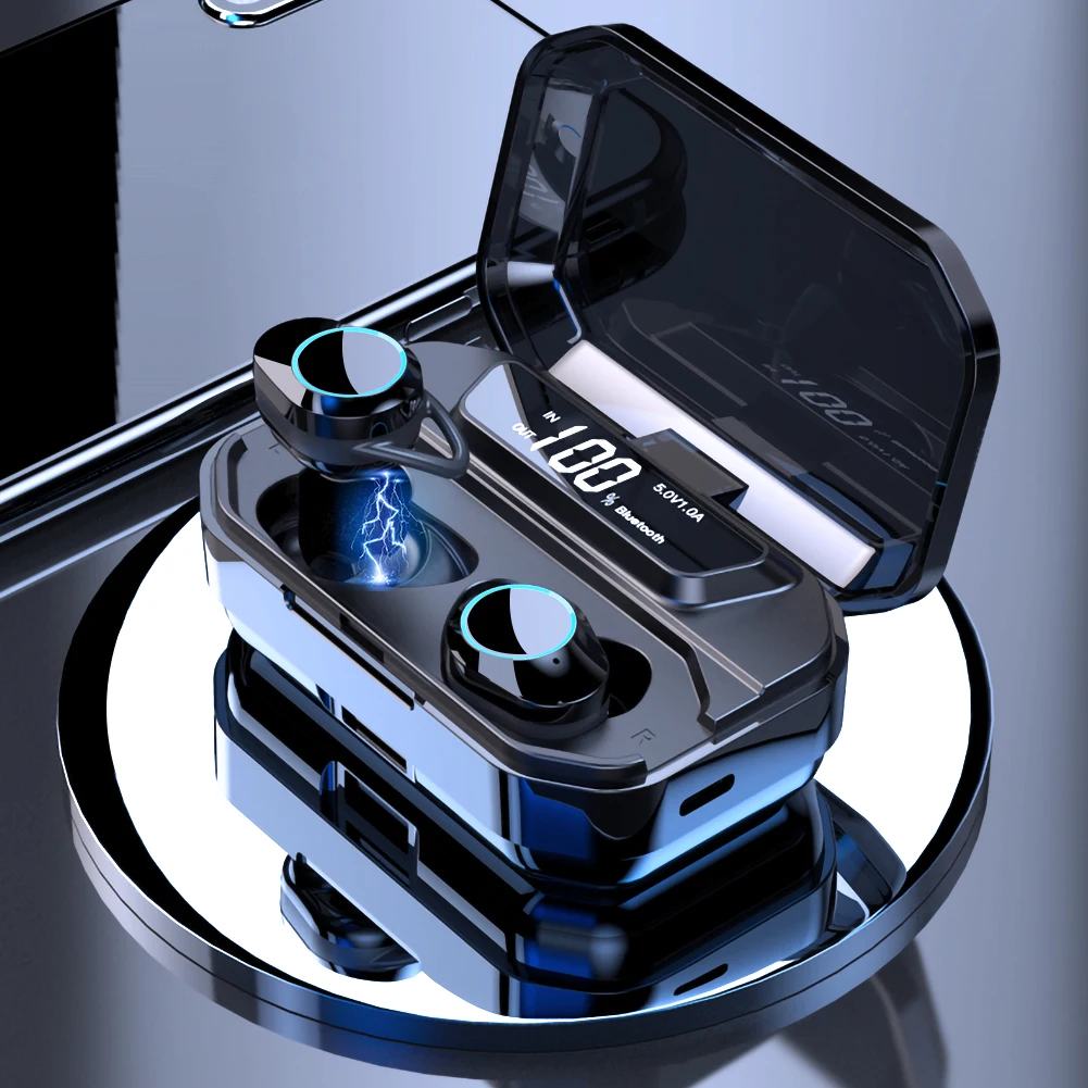 

TWS-стереонаушники G02 с поддержкой Bluetooth 5,0 и сенсорным управлением
