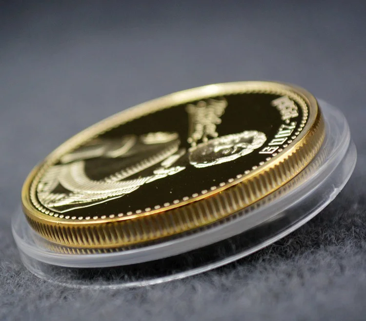 Майкл Джексон сувенирная монета позолоченная памятная Annivesary лучший подарок | Дом