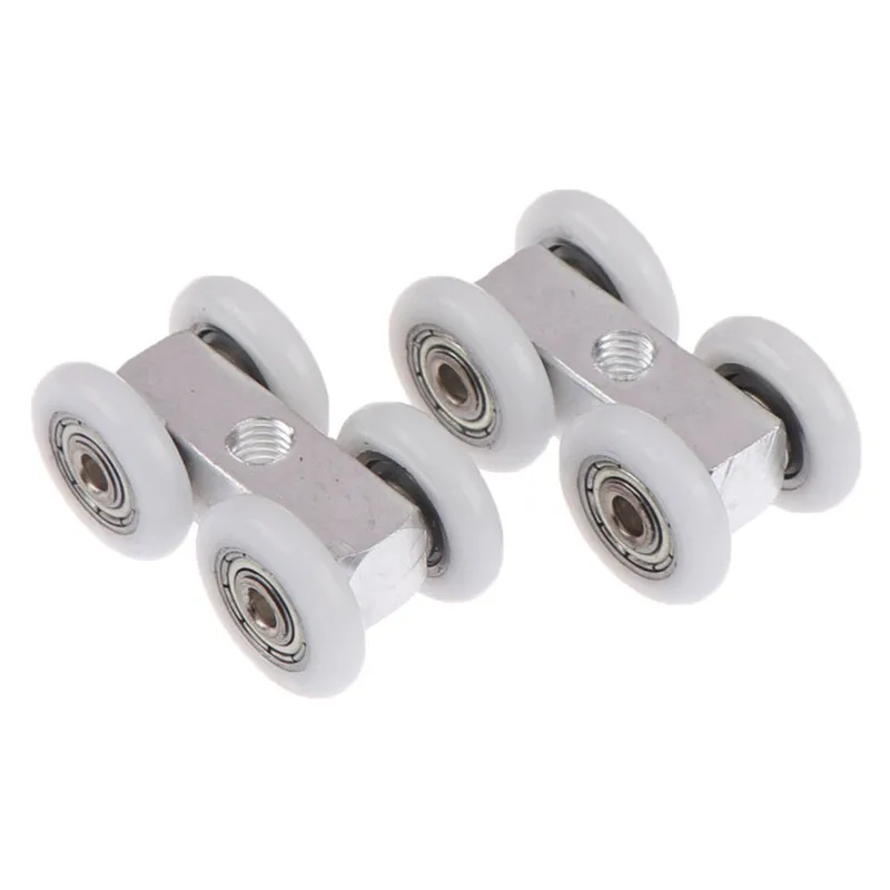 

1Pcs/2Pcs 21mm Sliding Door Roller Bathroom Wardrobe Door Hanging Wheels For Furniture