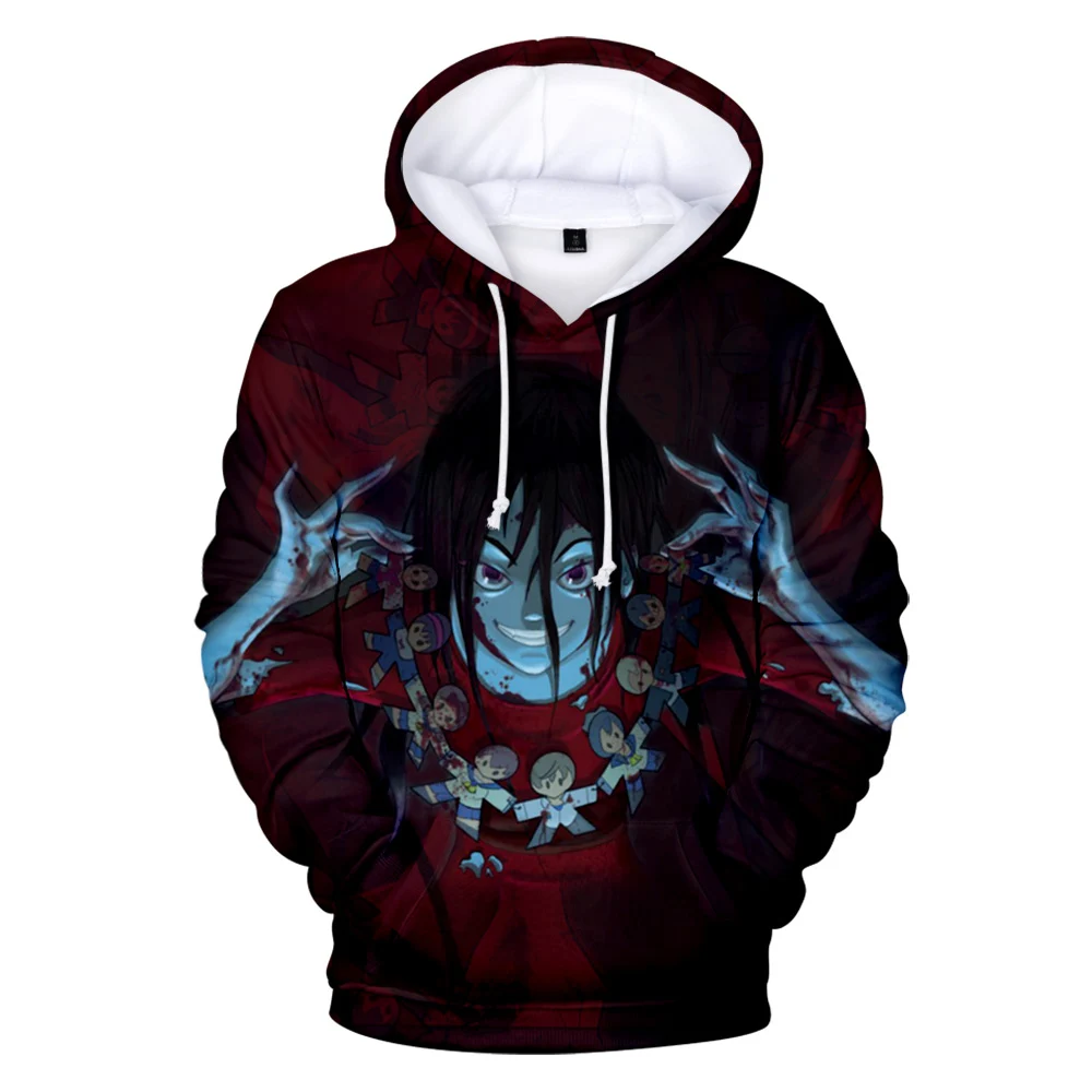 Модные Милые 3D толстовки ужасная игра труп вечеринка обтянутая кровью