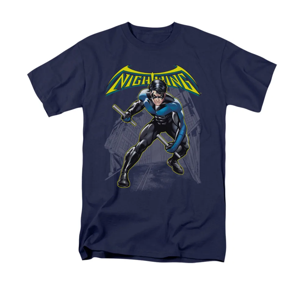 2019 забавная Футболка мужская Новинка Бэтмен футболка Nightwing|Мужские футболки| |