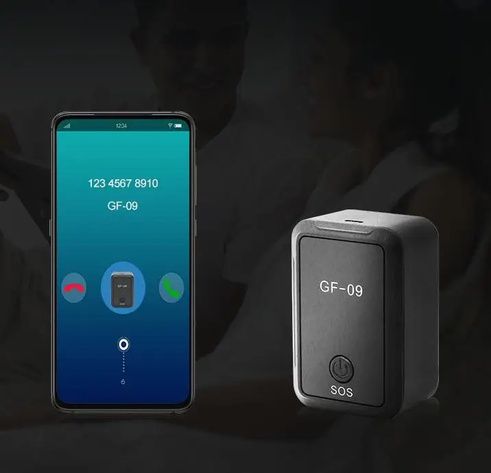 gf09 mini gps tracker long standby anti lost anti theft device locator alarm for vehiclecarperson real time locator tracker free global shipping