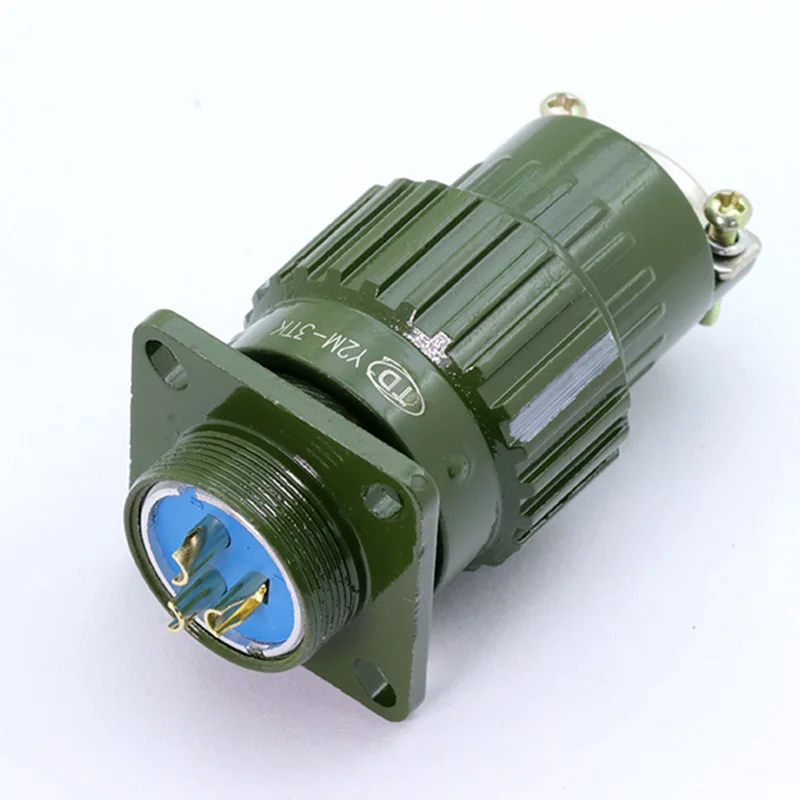 1 комплект Y2M военный авиационный разъем, зеленый цвет разъем XLR, 2-16 контактов, подключение питания/передача сигнала