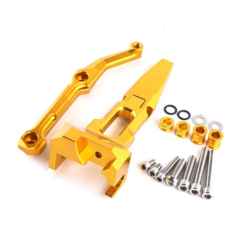 Регулируемый кронштейн для рулевого демпфирования мотоцикла из алюминиевого