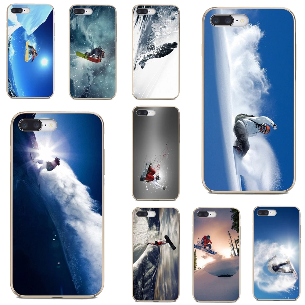 Чехол для экстремального сноуборда с спортивным принтом Sony Xperia XA1 XA2 ULTRA 10 X L2 Oppo
