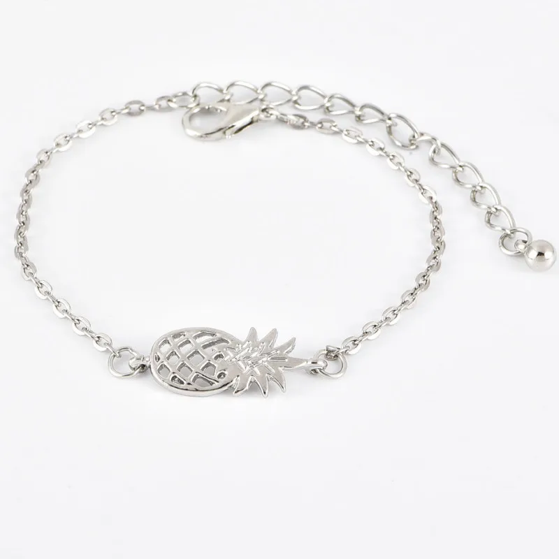 

5 Piece Set Pineapple Element Combination Bracelet for Women 2021