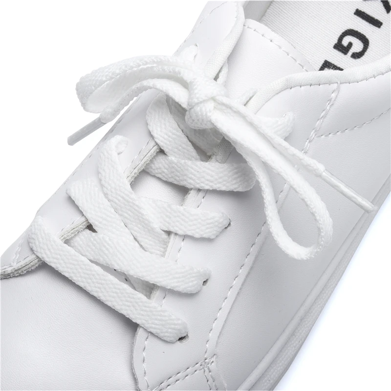 Высокое качество белые шнурки 100 см Мужская женская обувь кружева для кроссовок