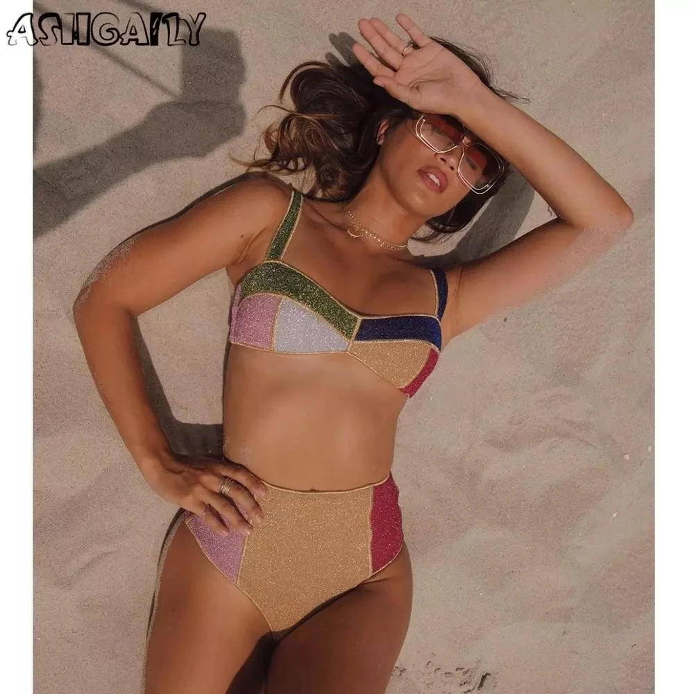 

2021 New Sexy Brazilian Bikini Set Women Solid Biquini Female Cut Bikinis Swimwear Push Up Swimsuit Bath Suit