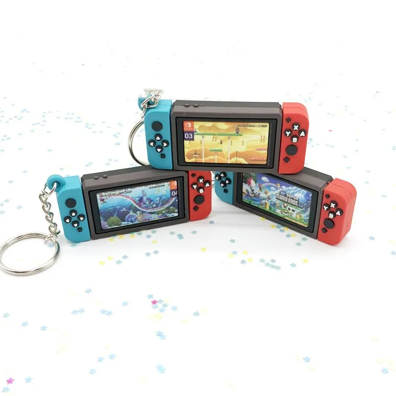 Брелок для ключей Nintendo Switch 6 видов брелок-подвеска из мягкой резины ПВХ |