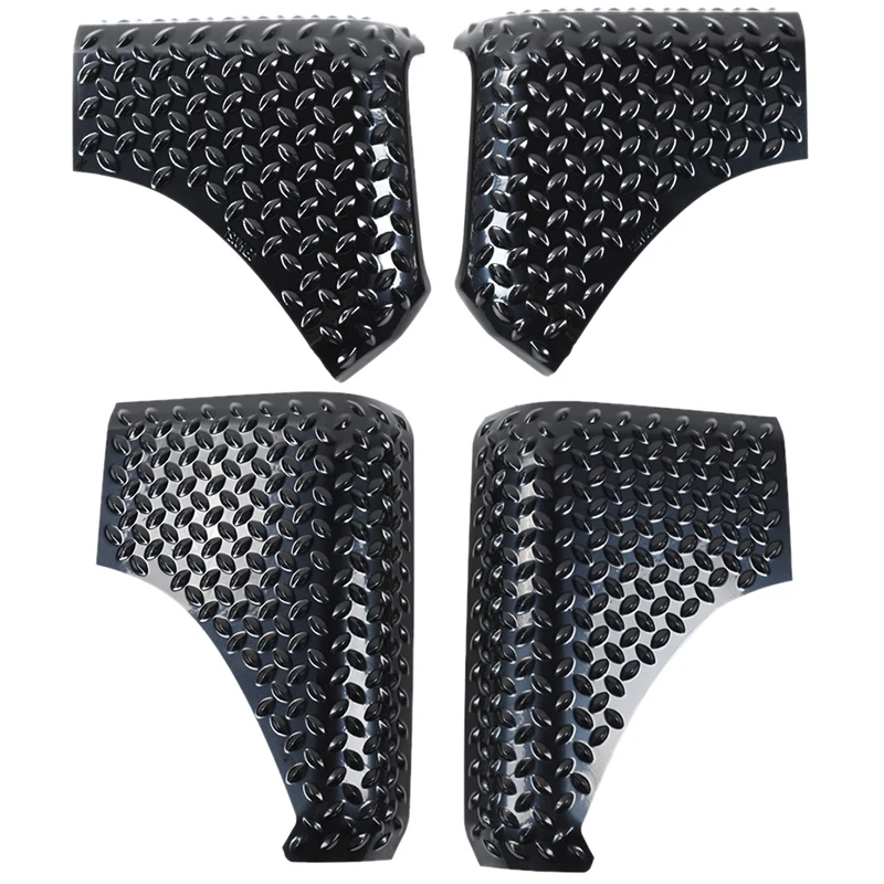 

4 Pcs Fender Wrap Angle Cover Auto Exterior Accessories, 2 Pcs Front & 2 Pcs Rear