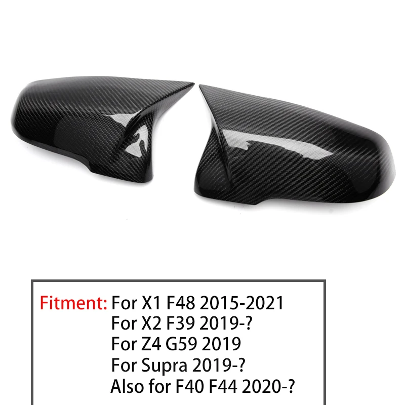 Чехлы из углеродного волокна и АБС для наружных зеркал двери BMW 2016 + X1 (F48) X2 (F39) 2019 Z4