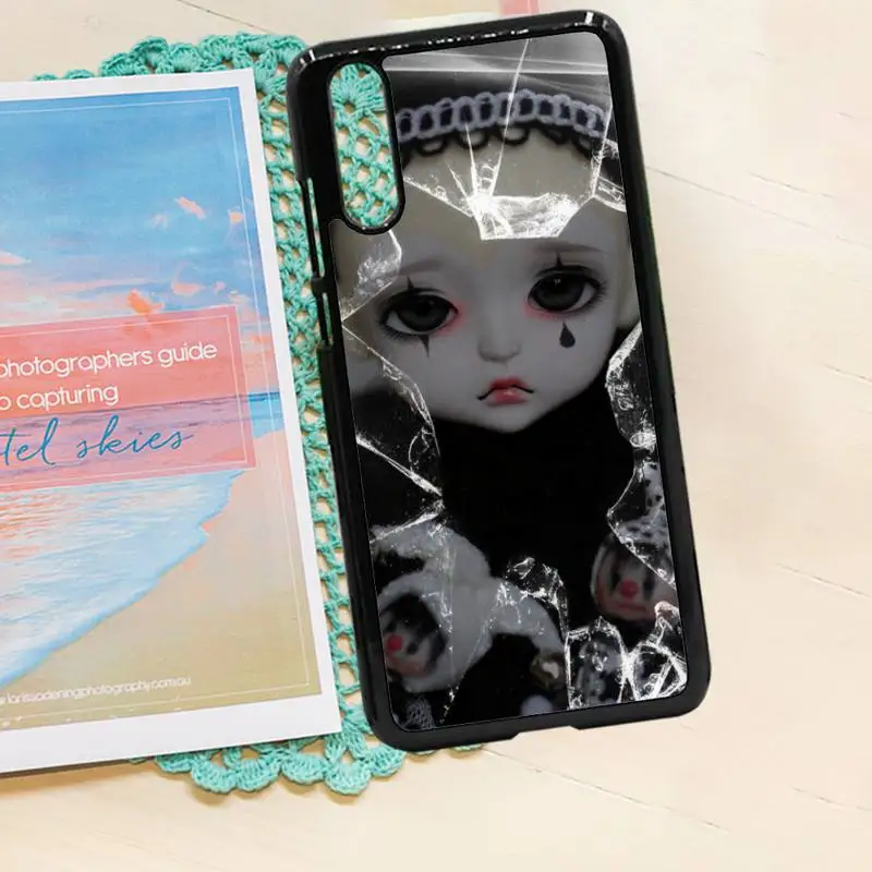 

Horror doll fahsion pattern Anti-fall luxury Phone Case shell PC for iPhone 11 12 pro XS MAX 8 7 6 6S Plus X 5S SE 2020 XR