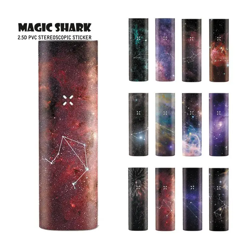 Magic Shark Star Sky Dreamy 12 Constellations Bumpy PVC Full Case Cover Wrap Film Skin Sticker for Pax 3 Kit 055-066 | Мобильные