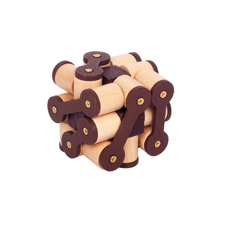 Luban Lock Toys деревянная игра головоломка для детей взрослые Развивающие игрушки