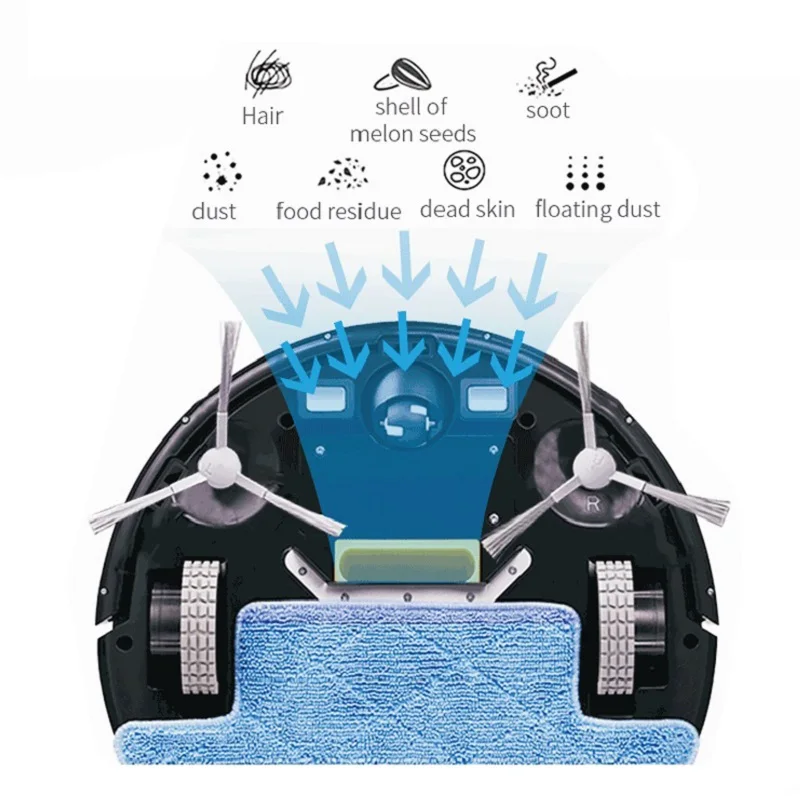 Робот пылесос 4000 па с управлением через приложение|Пылесосы| |