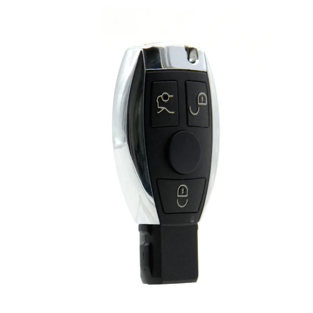 Новый 3 кнопки Smart Remote Key для Mercede Benz с чипом NEC 315/433 МГц опционально поддерживает