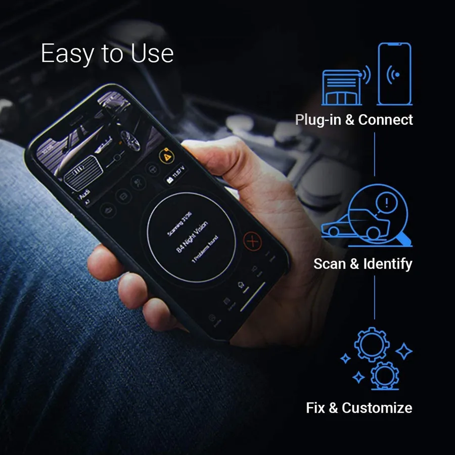 Диагностический инструмент Nextgen OBDeleven OBD2 для IOS/Android VW Polo Golf Volkswagen/Audi A3 A4 /Seat Leon /Skoda
