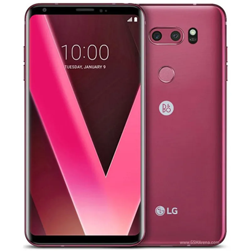 lg v30 vs996 refurbished original phone single sim card 4gb 64gb128gb octa core 6 0 16 0mp 3 camera lte fingerprint free global shipping