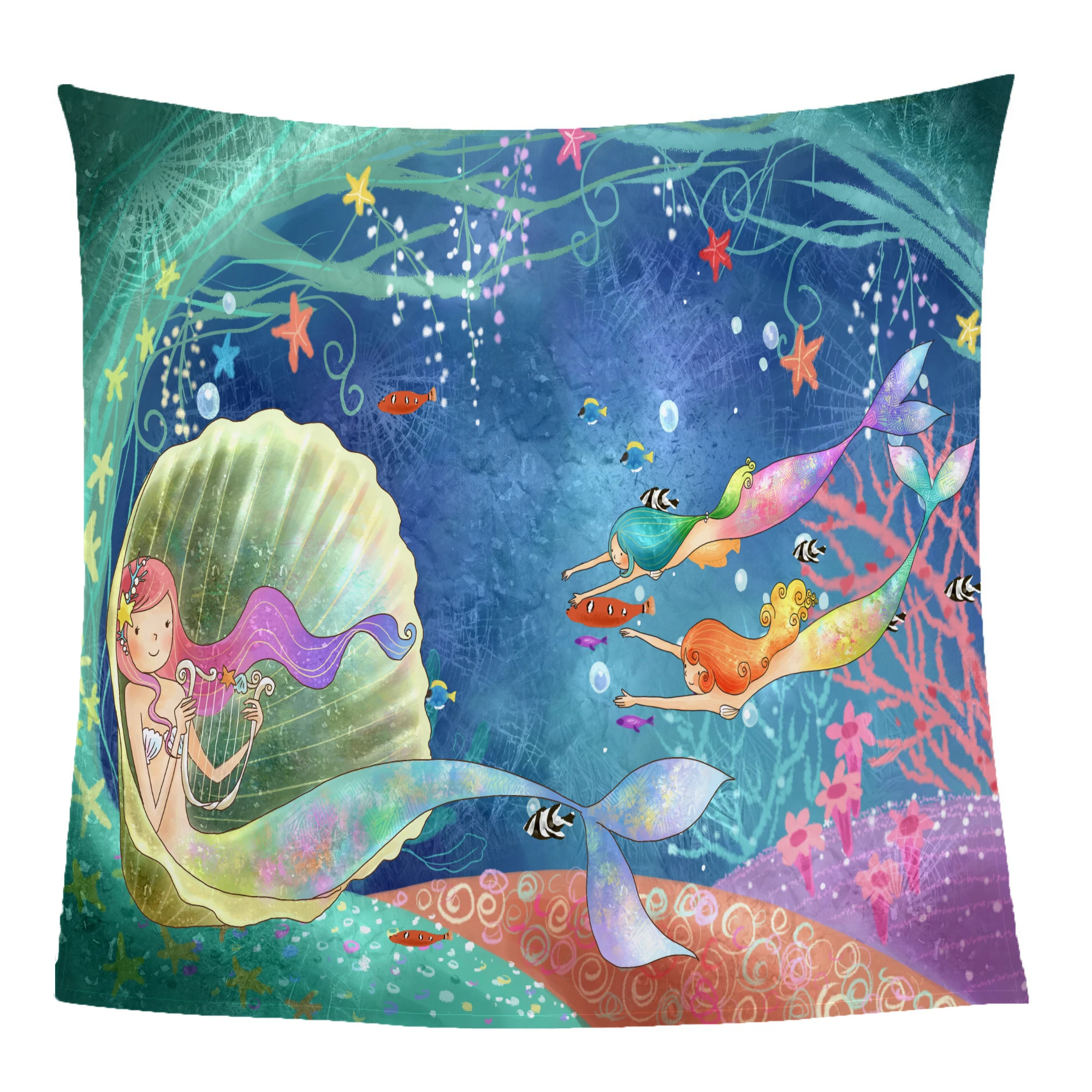 Изготовленное на заказ красивое ворсистое одеяло супер мягкое уютное микрофибра