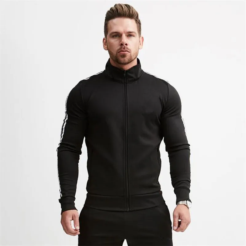 DR-2PCS-1/2 мужская толстовка с капюшоном + штаны спортивный комплект для бега Мужской