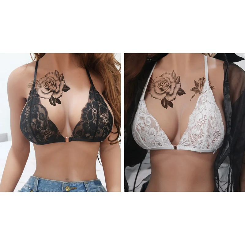 Женское нижнее белье бюстгальтер сексуальное женский с цветочным кружевом и