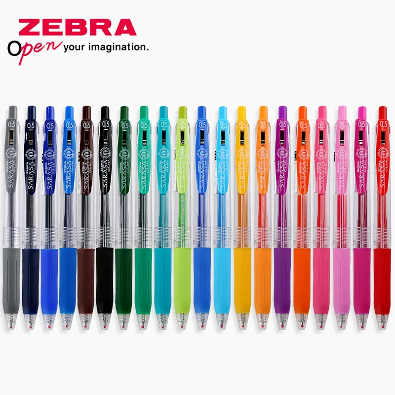 Японская ручка Zebra SARASA JJ15 Juice многоцветная нейтральная гелевая цветная маркерная